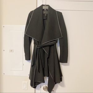SizeS BCBG 50% wool wrap coat
